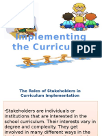Curriculum Implementation