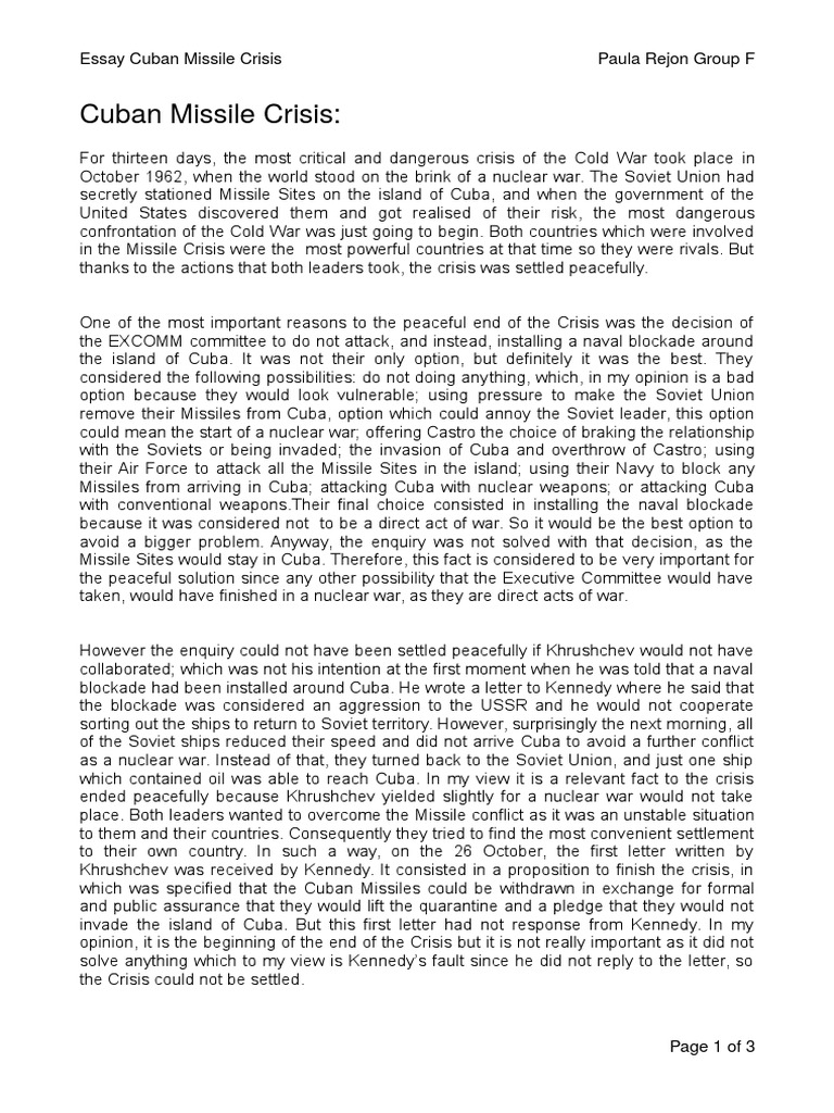 Essays on cuba picture