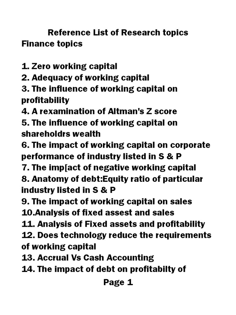 Research topics for students image