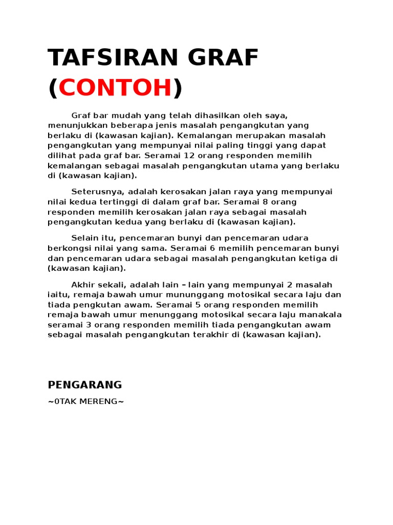 Tafsiran Graf Pdf