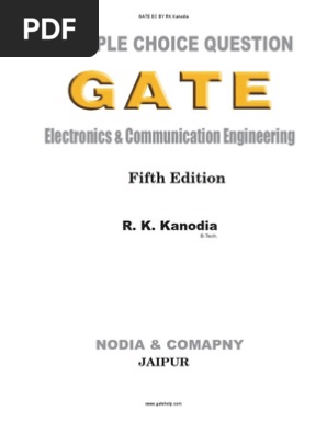 Gate By Rk Kanodia Capacitor Electrical Network