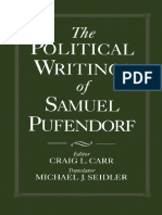 The Political Writings of Samuel Puffendorf