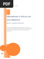 Escrever o Título