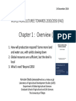 Chapter 1: Overview (2) : World Agriculturee Towards 2030/2050 (Fao)