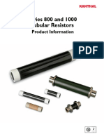 1 AA Series 800 1000 Tubular Resistors