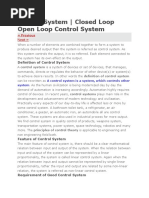 Control System