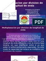 Multiplexacion Por Division de Longitud de Onda