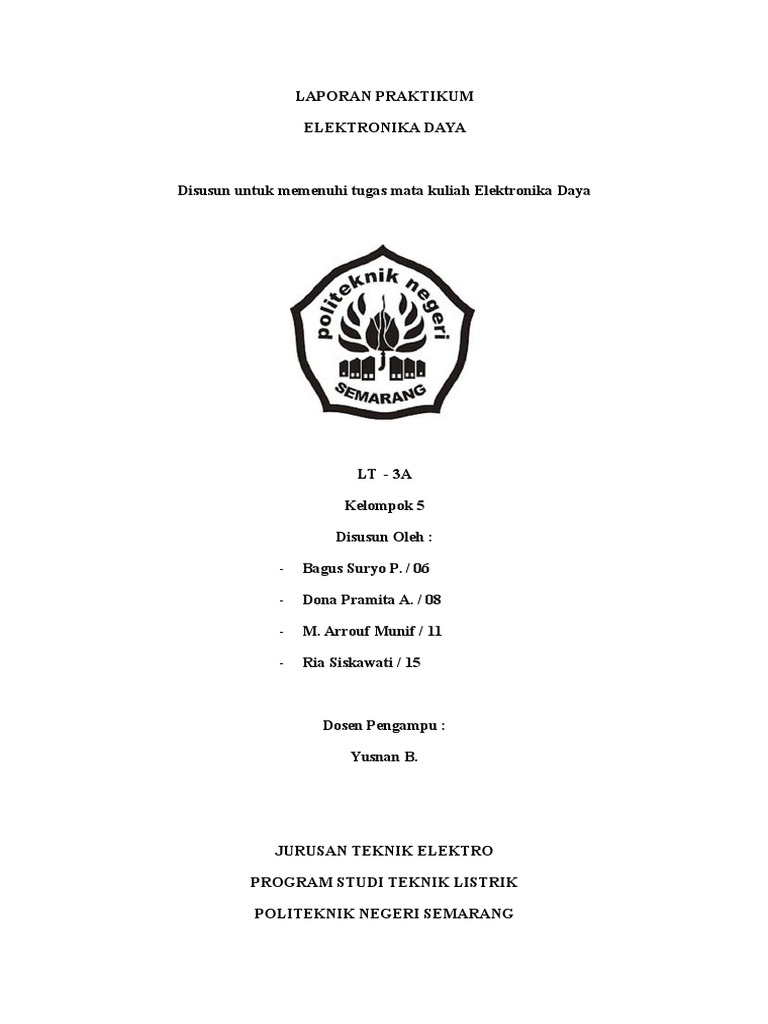 Praktikum I | PDF