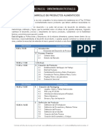 Programa - Curso .Desarrollo - Productos.alimenticios