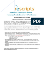 PROVIDER Directories v4.6 Certification Test Scenarios 2013 V 1.0