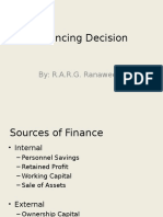 Financing Decision