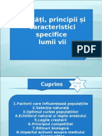 Legități, Principii Și Caracteristici Specifice Lumii VII