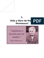 Vida y Obra de María Montessori