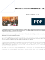 Ministro de Comercio Dialogó Con Artesanos Y Del Azuay: - Npfin JF