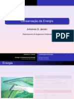 Conservação de Energia - Formulação Integral