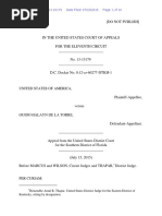 United States v. Guido Halayn de La Torre, 11th Cir. (2015)