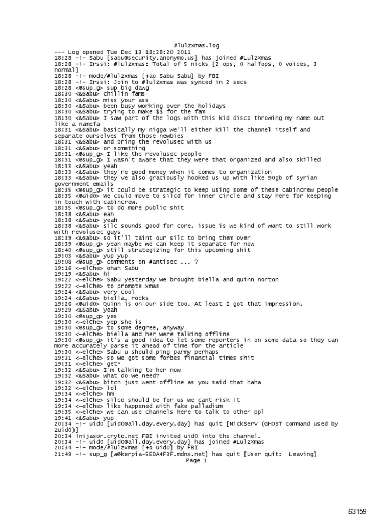 LulzXmas (Stratfor Hack) | PDF | Backup | Debit Card