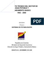 A - INFORME - MinDesarrollo - Reglamento técnico del sector de agua potable.pdf