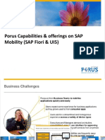 SAP Mobility - Porus