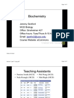 Bio 100 Lecture 1