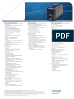 SD160 Specification Sheet