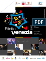Effetto Venezia 2016 Il programma