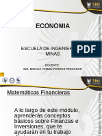 ECONOMIA y Matematica Financiera