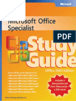 Microsoft Office Specialist Study Guide - Office 2003 Edition PDF