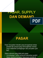 01 Pasar, Supply & Demand