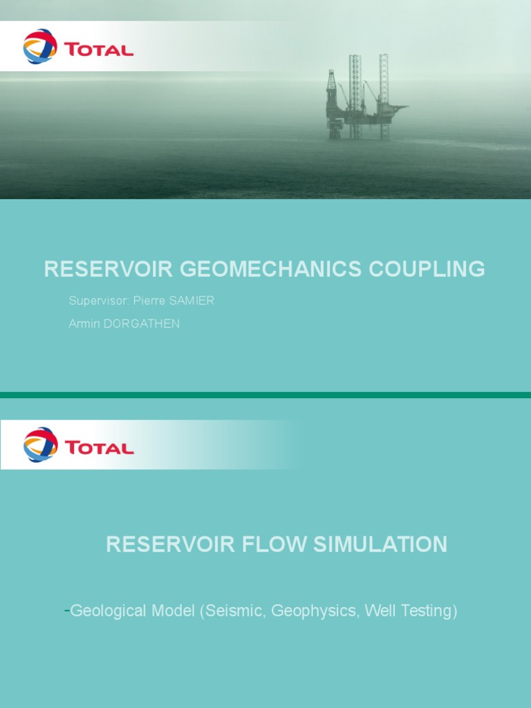 RESERVOIR GEOMECHANICS COUPLING EMI (Autoguardado) PDF Petroleum