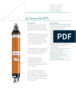 Datasheet: Dynamic Positioning Transponder (DPT)