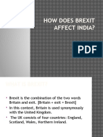 How Brexit Affects India's IT, Apparel and Auto Industries