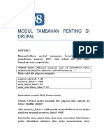 Modul Penting Di Drupal