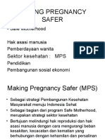 MPS Untuk Kesehatan Ibu dan Bayi