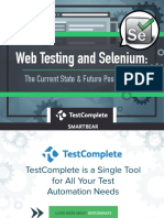Web Testing and Selenium