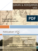 Kebijakan & Kekejaman VOC