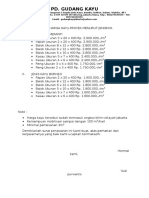 Daftar Harga Kayu Proyek Menurut Jenisnya