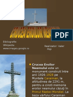 Crucea Eroilor Neamului - Crucea de pe Caraiman 2.6.pps