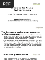 Erasmus For Young Entrepreneurs