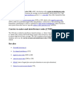 Carrier-To-Noise-And-Interference Ratio (CNIR)