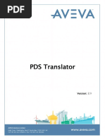 PDS Translation User Guide PDF