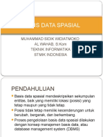 Pertemuan-10 SBD Spasial