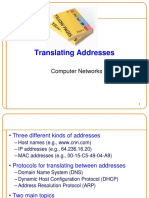 Translating Addresses: Computer Networks