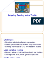 Adapting Routing to Improve Traffic Flow