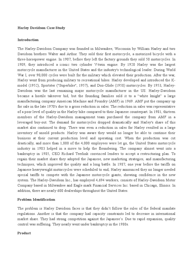 harley-davidson-case-study-pdf-harley-davidson-economies