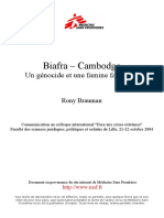 Brauman - Biafra, Cambodge, faux génocide