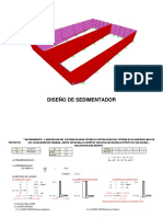 Memoria de Calculo de Sedimentador