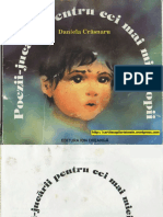 POEZII-JUCARII PENTRU CEI MAI MICI COPII - Daniela Crasnaru (1987, 2001, Ilustratii de Anamaria Smigelschi) PDF