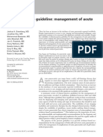 Clinical Practice Guideline Management of Acute Pancreatitis