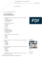 NDT Question and Answer_ UT Level 1 Sample Question Set 1